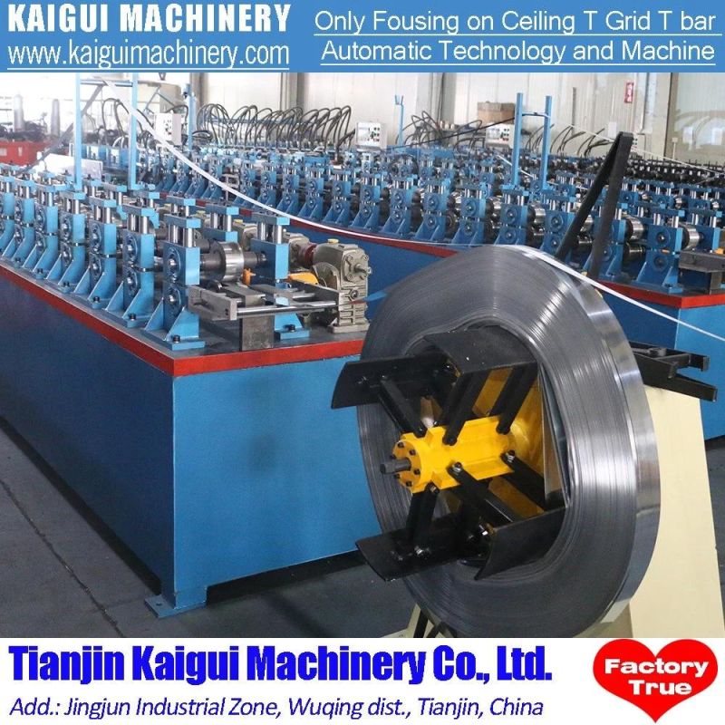 Automatic T Grid Roll Forming Machine with Real Factory
