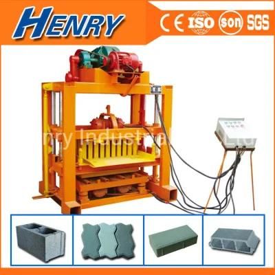 Qtj4-40 Powerful Concrete Fly Ash Block Making Machine for Sale