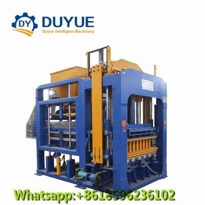 Duyue Qt10-15 Full Automatic Hydraulic Cement Block Brick Making Machine in Bangladesh