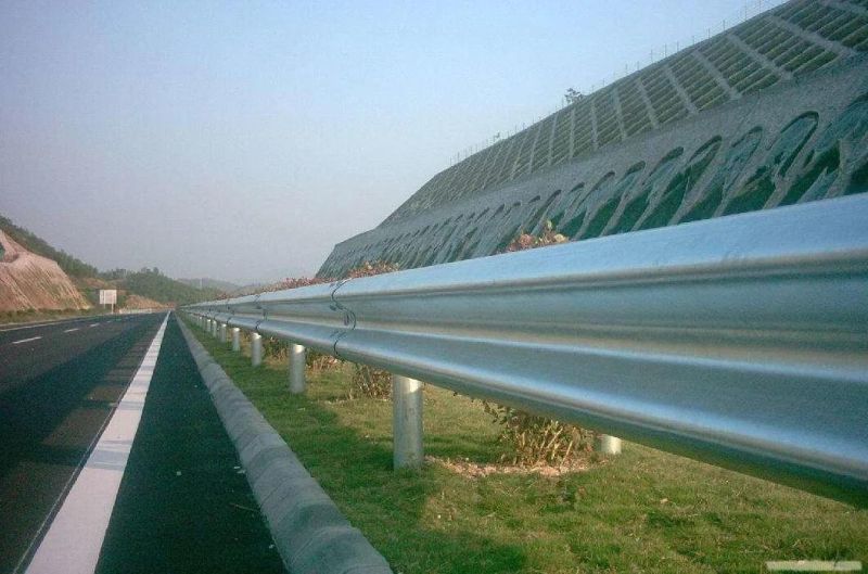 Construction Building Material Delta PLC and Inverter PLC Metal Highway Guardrail Fence Sheet Roll Forming Machine