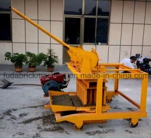 Qm4-45 Diesel Block Making Machine Mobile Brick Machine