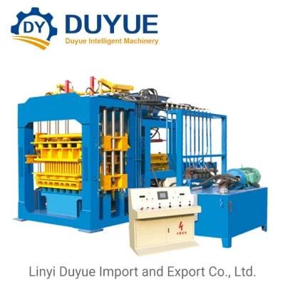 Fully Automatic Hydraulic Block Mould Machine Qt10-15 Brick Paver Machine Hollow Block Mould Machine in Malawi, Zambia