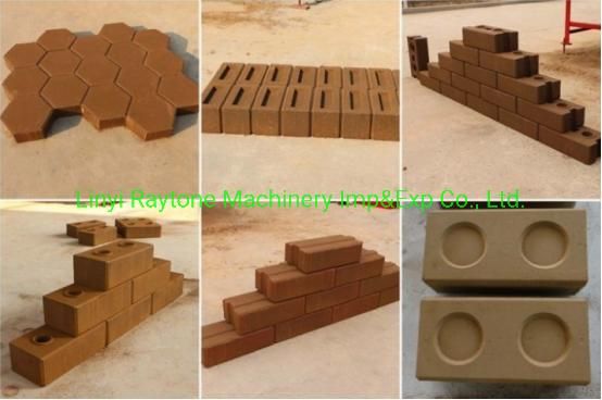 Qts2-25 Manual Mud Block Forming Plant