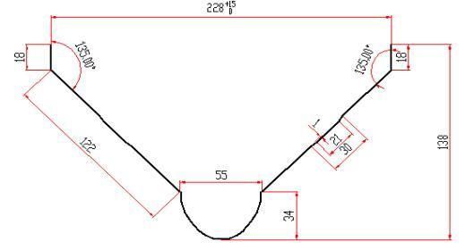 Roll Forming Machine for Yx138-228 Ridge Cap