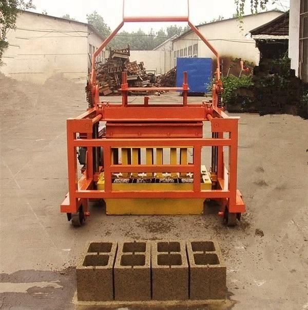 Qmj4-40 Diesel Egg Laying Concrete Block Machine Price