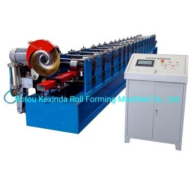 Round and Rectangle Steel Downspout Roll Forming Machine