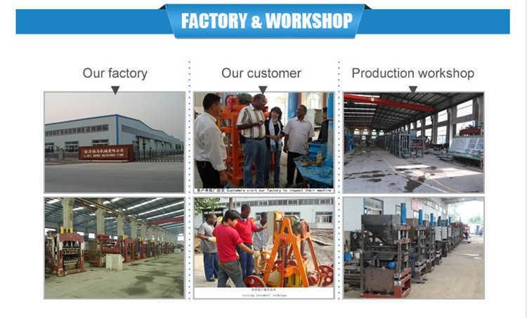 Construction Machinery Qmy4-45 Henry Block Molding Machine in Kenya