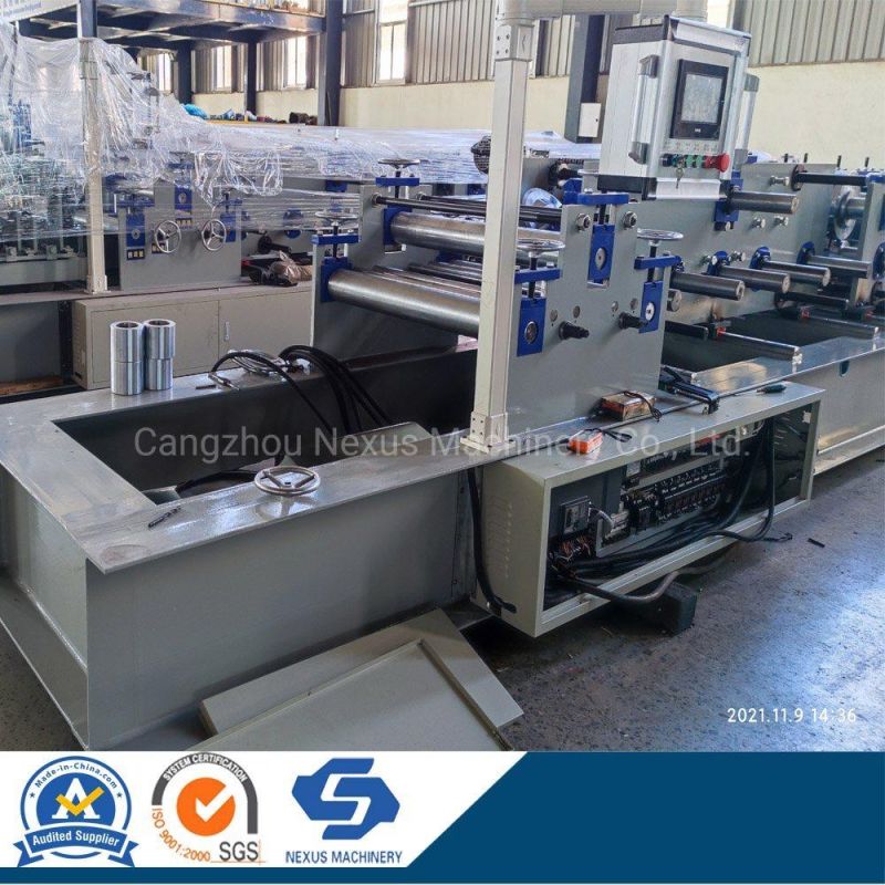 Automatic Metal C U Purlin Cold Roll Gorming Machine Steel Channel Z Purline Making Machine