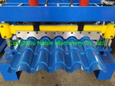 Customized Bamboo Type Glazed Tile Cold Roll Forming Machine