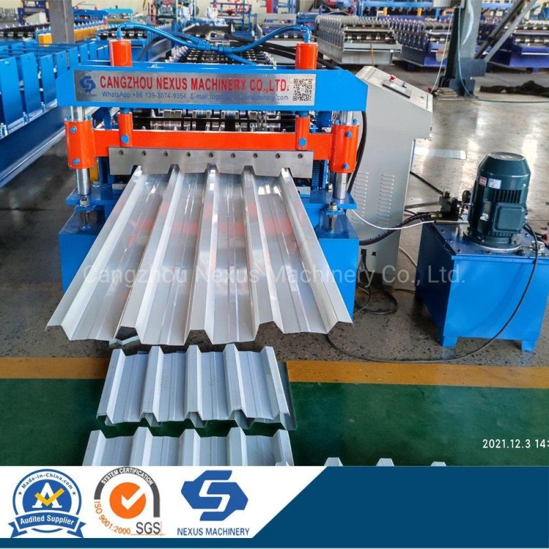 Color Steel Ibr Sheeting Roll Forming Machine Metal Trapezoidal Roof Sheet Making Machines