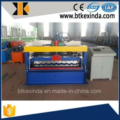 Kexinda C18 Trapezoid Galvanized Steel Roofing Plate Rolling Machine