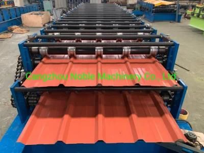 Low Price Double Layer Metal Roofing Galvanized Aluminum Corrugated Steel Sheet Making Machine