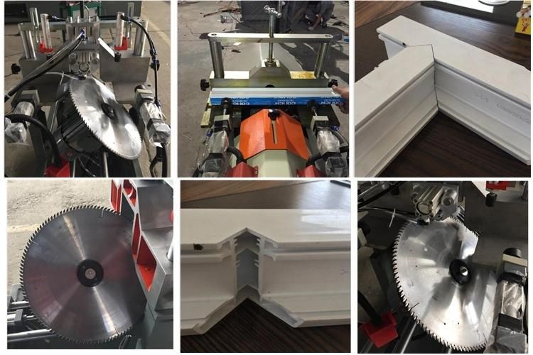 Small PVC Window UPVC Angle V Groove V Cut Cutting Machine