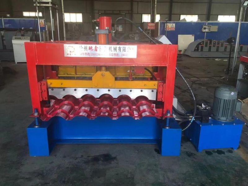 Galvanized Roofing Sheets Glazed Deck Roll Forming Machine