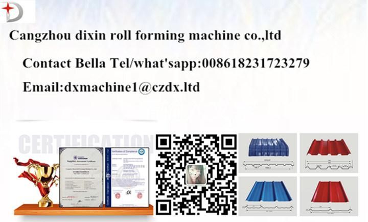 Africa 820mm Glazed Tile Machine/Roof and Wall Tile Rolling Machine