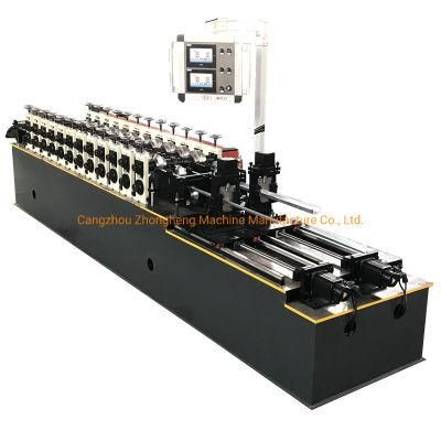 Two in One Stud and Track Roll Forming Machine with None Stop Cutting