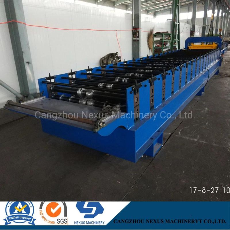 Prepainted Galvanized Steel Building Machine for Making Color Steel Roof Sheet Metal Glazed Roofing Tile