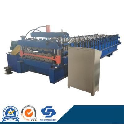 Ce Certificate Double Layer Metal Roofing Sheet Glazed Tile Roll Forming Machine