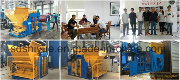 Qmy10-15 Automatic Hydraulic Egg Laying Concrete/Cement Hollow Block/Brick Machine