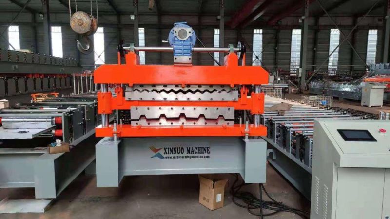 Double Layers Corrugated and Trapezoid Roofing Roll Forming Machine