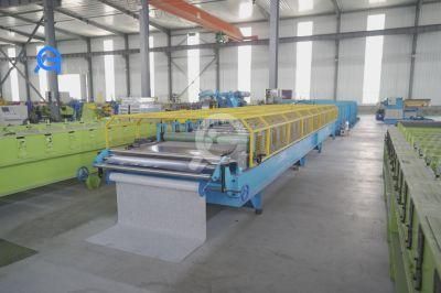 Tata Zinc Aluminum Double Layer Profile Trapezoid Ibr Roll Forming Machine