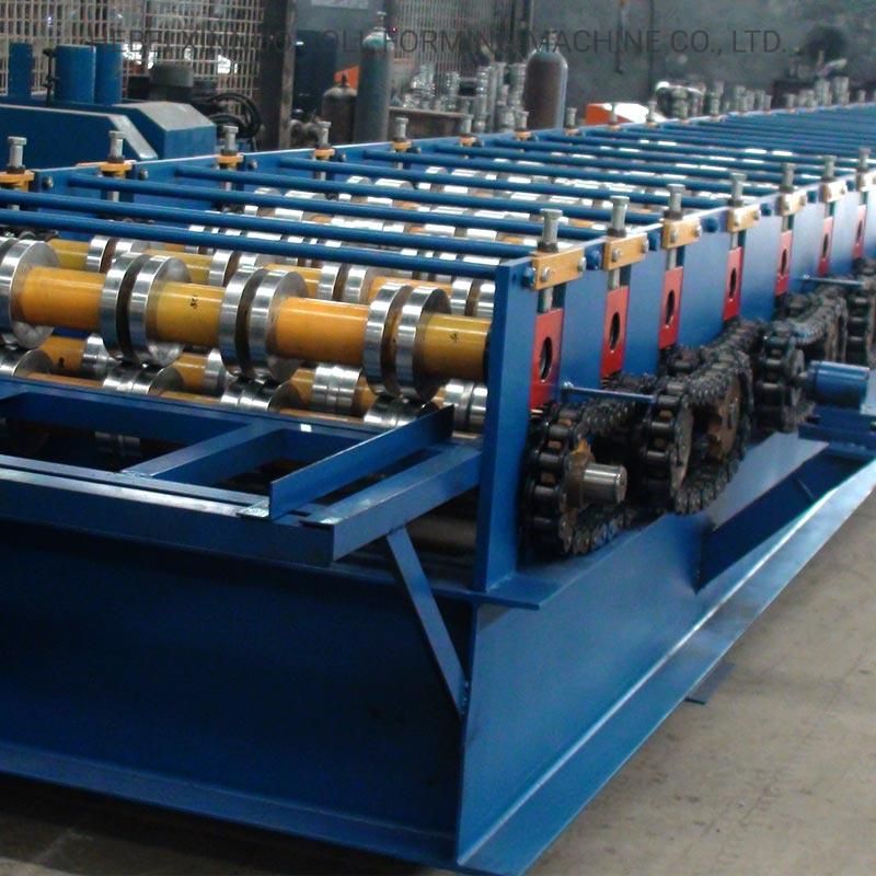 Building and Construction Prepainted Roof Plate Metal Floor Decking Sheet Roll Forming Machine