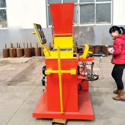 Eco Brb Double Semiautomatic Soil Interlocking Brick Making Machine