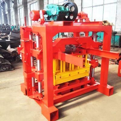 Qtj4-40 Small Hollow Block Brick Machine