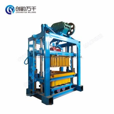 9 Inch Hollow Block / Interlock Pave Tile Bricks Making Machine Concrete Blocks Making Machine Prices for Nigeria (QTJ4-40)