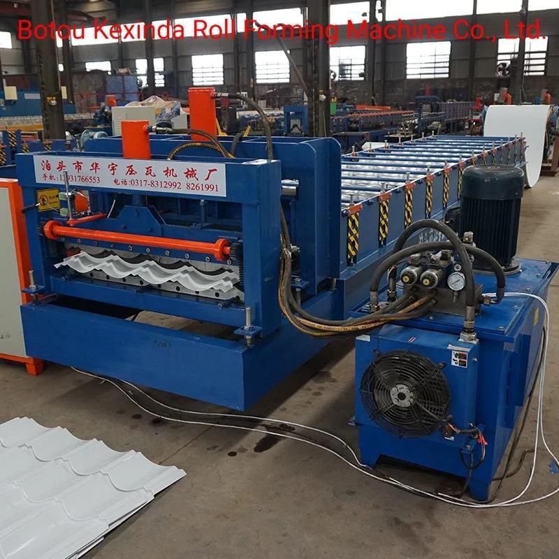 Kexinda 828mm Glazed Tile Metal Sheet Forming Machine in Stock