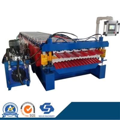 2 in 1 Double Layer Steel Roof Sheet Roll Forming Machine Made for Nigeria Market