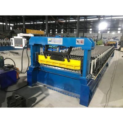 0.14-0.45 mm Thickness Barrel Drum Type Corrugated Machine Tile Making Machine