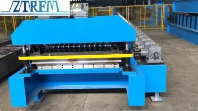 Aluminum Galvanized Roof Sheet Corrugated Round Wave Roll Forming Machine From Direct Manufacturer