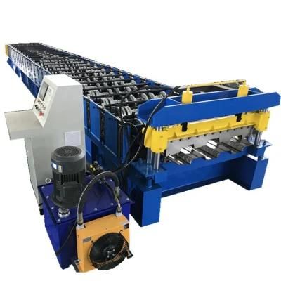 Aluminum Metal Sheet Floor Decking Roll Forming Machine Floor Deck Machine