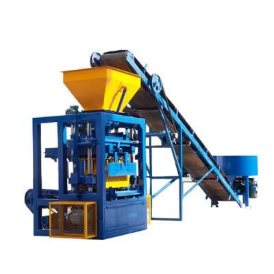 Cement Brick Block Making Machine Qt4-24 Industrual Brick Moulding Machine