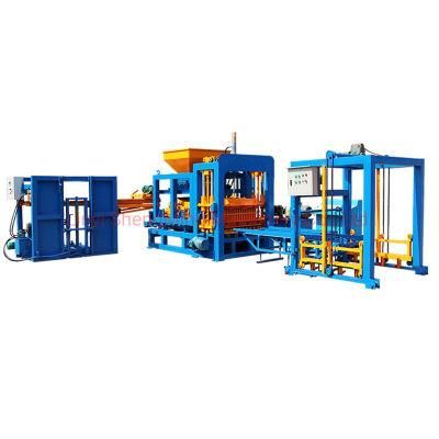 Production Line Cement Concrete Hollow Paver Colorful Brick Machine Price