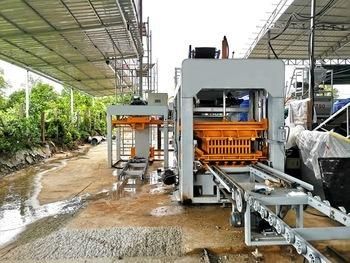 Qt6-15 Hydraulic Fully Automatic Concrete Hollow Block/Brick Making Machine Factory