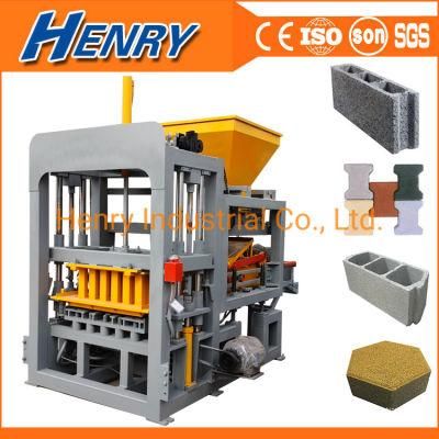 Hydraulic Full Automatic Concrete Cement Compressed Qt4-20 Block Making Machine Very Popular in Africa Market