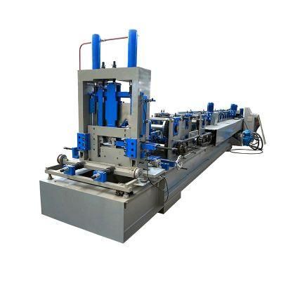Quick Change with PLC Control Steel CZ Purlin Roll Forming Machine