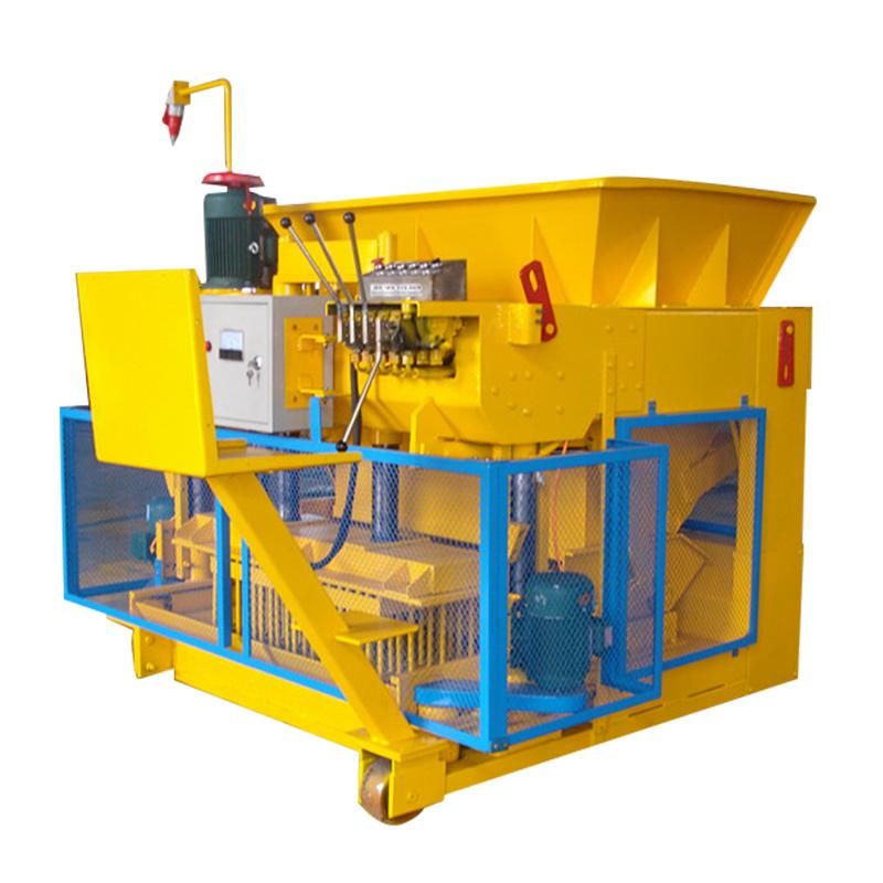Qmy6-25 Mobile Hollow Solid Cement Block Molding Machine