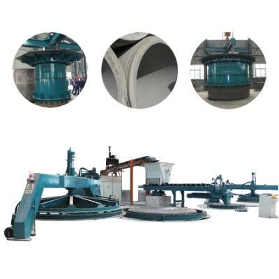 Double Station Rcc Vertical Vibration Pipe Making Machine