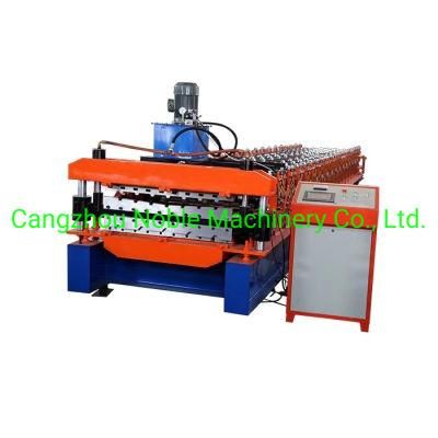 2 in 1 Double Layer Cold Steel Rib Corrugated Profile Roofing/Wall Panel Tile Making Roll Forming Machine
