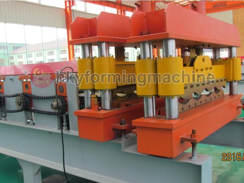 High Quality PLC Control Glazed Tile Roll Forming Machine