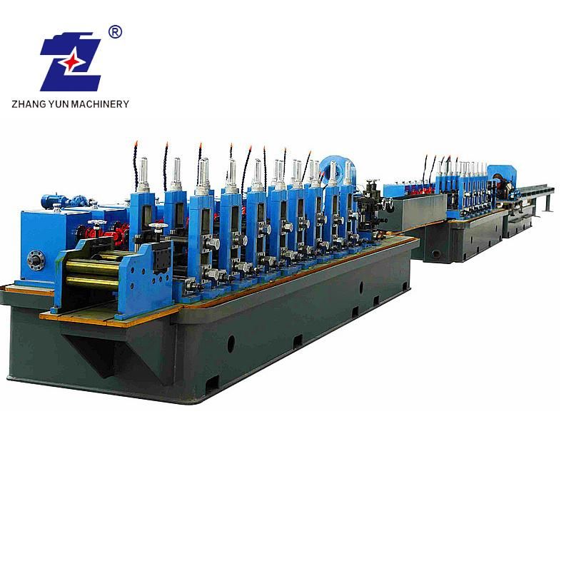 Round Metal Pipe Production Line High Frequency Welded Tube Machine