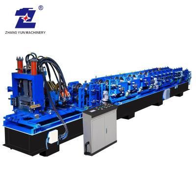 Low Power Consumption High Speed Elevator Hollowor Guide Rail Bracket Elevator Parts Roll Making Machine