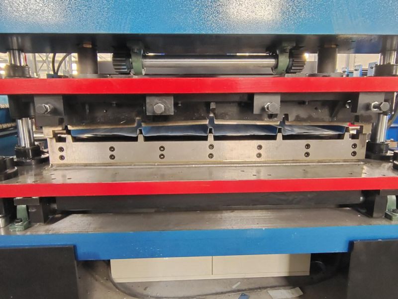 Self Lock Standing Seam Roll Forming Machine Metal Roof Panel Forming Machinery Factory
