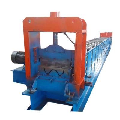 Automatic Expressway 2 Wave Guardrail Crash Barrier Roll Forming Machine
