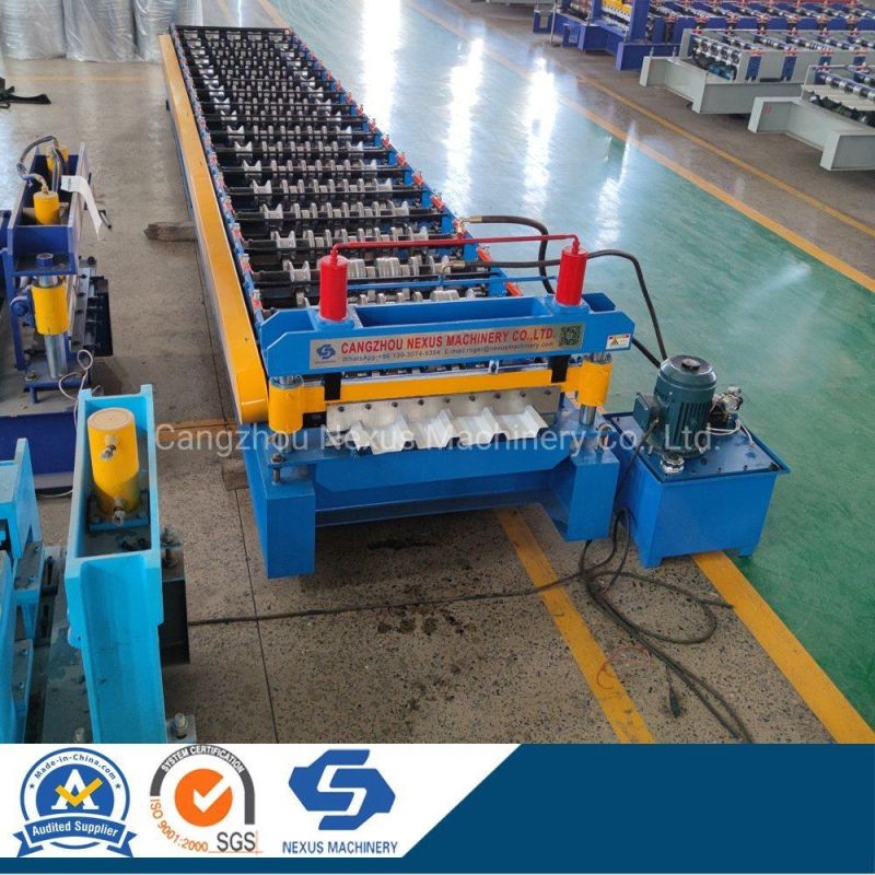 Nexus Ibr Roofing Roll Forming Machine/Chromadek Profile Zinc Forming Machine