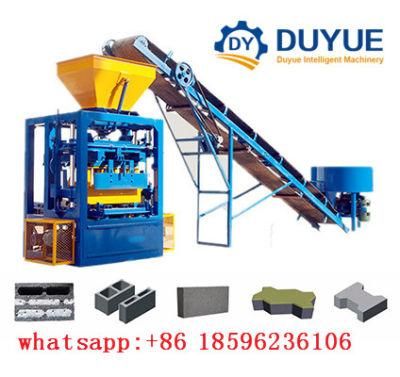 High Quality Qt4-24 Semi Automatic Block Machine Plants Paving Block Machine