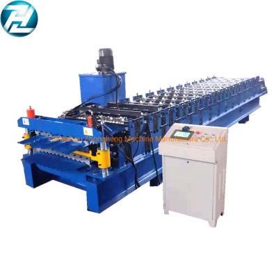 Double Deck Roofing Sheet Roll Forming Machine Metal Roofing Panel Making Machine